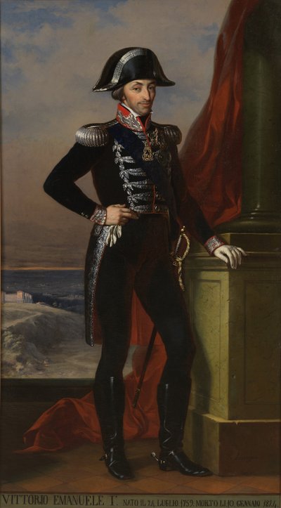 Vittorio Emanuele I di Sardegna 1759-1824 da Unbekannt
