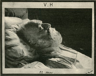 Victor Hugo dopo la morte da Unbekannt