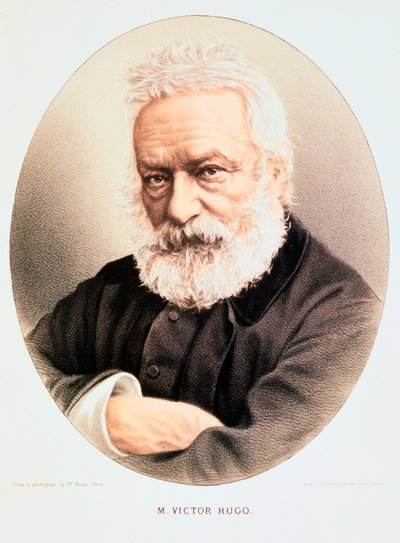 Victor Hugo, poeta, drammaturgo e romanziere francese, c1880 da Unbekannt