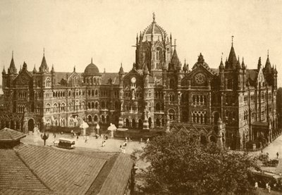Stazione Victoria, Bombay, 1930 da Unbekannt