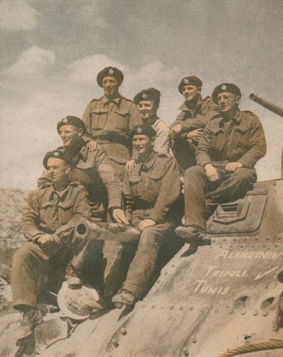 Vincitori della Linea Mareth, 1943 da Unbekannt