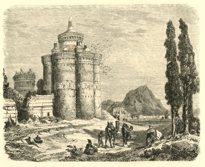 Veduta vicino a Ispahan, 1890 da Unbekannt