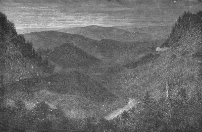 Vista dalla curva a ferro di cavallo al mattino presto, 1883 da Unbekannt