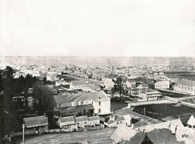 Vista da Milton Road, Napier, Nuova Zelanda, 1895 da Unbekannt