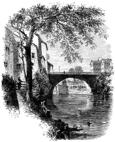 Veduta di Hartford, Connecticut, c17° secolo c1880 da Unbekannt