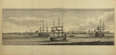 Veduta di Arkhangelsk, ca 1770 da Unbekannt