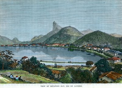 Veduta della Baia di Botafogo, Rio de Janeiro, Brasile da Unbekannt