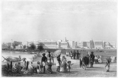 Veduta di Calcutta dall