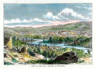 Veduta di Comayagua, Repubblica dell