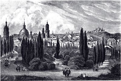 Veduta di Leopoli, ca 1845 da Unbekannt