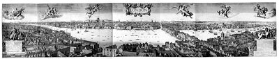 Veduta di Londra, c1650, XIX secolo da Unbekannt