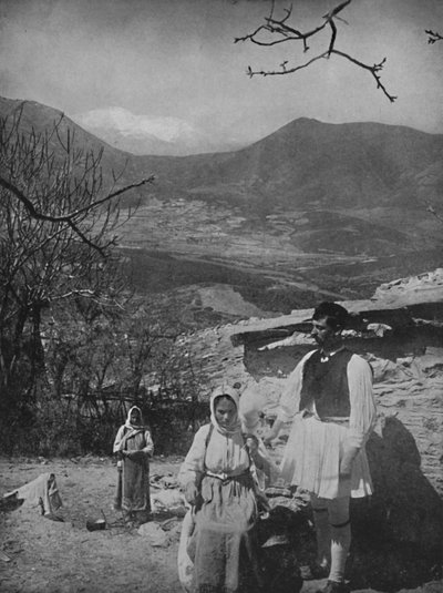Vista del Monte Parnaso, 1913 da Unbekannt
