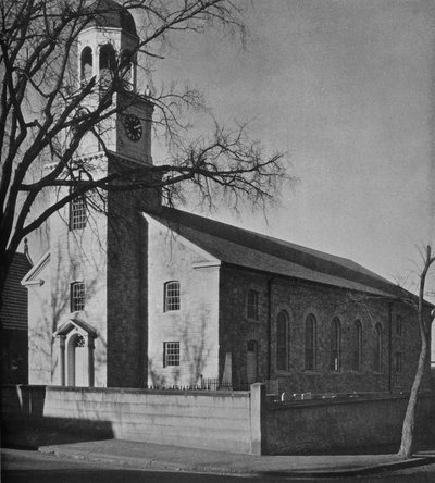 Veduta della chiesa di San Paolo da Main Street, Newburyport, Massachusetts da Unbekannt