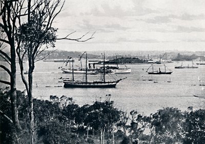 Vista del porto di Sydney dalla North Shore, No. 1 da Unbekannt