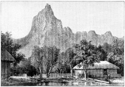 Veduta di Tahiti, 1898 da Unbekannt