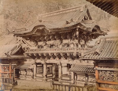 Vista del cancello Yomeimon - Tempio Shintoista Nikko da Unbekannt