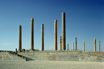 Vista delle colonne dell