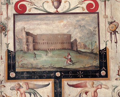 Veduta del Colosseo, 1544 da Unbekannt