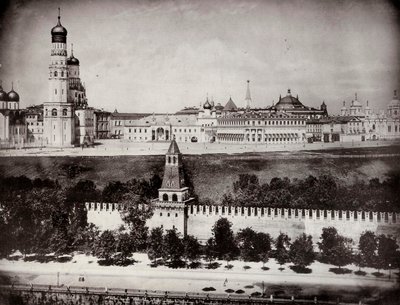 Veduta del Cremlino di Mosca, Russia, c1870-c1875 da Unbekannt