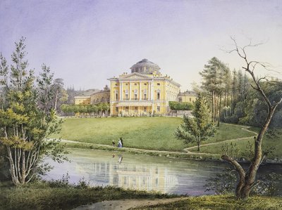 Veduta del Palazzo Pavlovsk da Unbekannt