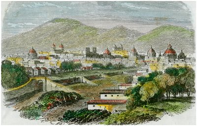 Veduta della città di Cuzco, Perù, c1875 da Unbekannt