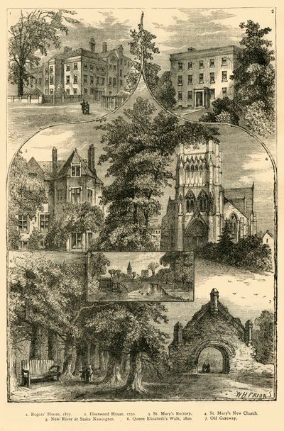 Vedute di Stoke Newington da Unbekannt