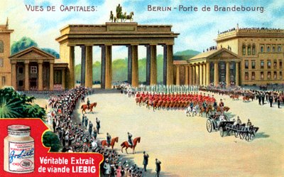 Vedute delle capitali: Porta di Brandeburgo, Berlino da Unbekannt