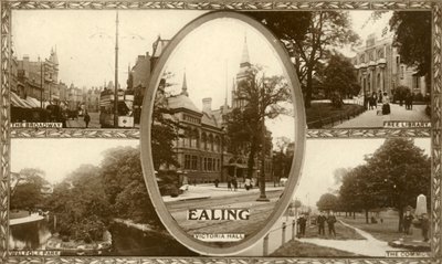 Vedute di Ealing, ovest di Londra da Unbekannt