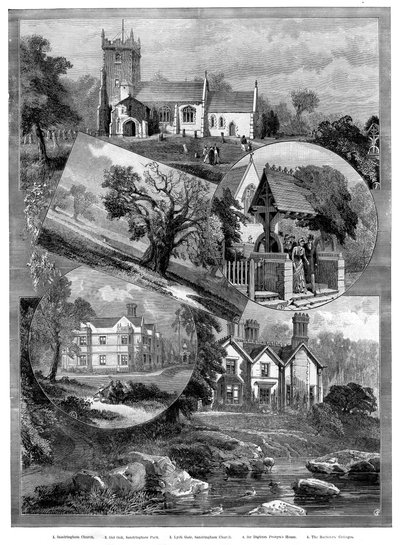 Vedute di Sandringham, Norfolk, 1887 da Unbekannt