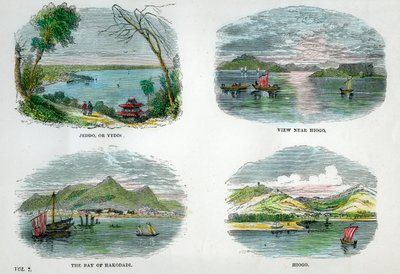Vedute delle principali città e porti del Giappone, circa 1880 da Unbekannt