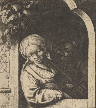 Ragazza del villaggio, 1610-85 da Unbekannt