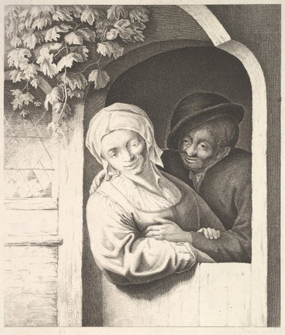 Ragazza del villaggio, 1610-85 da Unbekannt