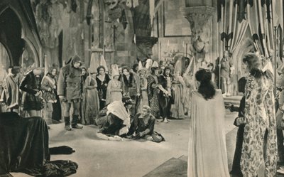 Villon John Barrymore minacciato di morte da Luigi XI, 1927 da Unbekannt