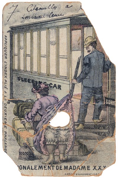 Cartolina francese vintage, c1900 da Unbekannt