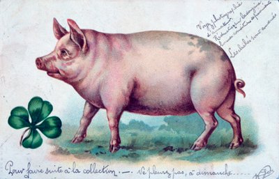 Cartolina francese vintage, c. 1900 da Unbekannt