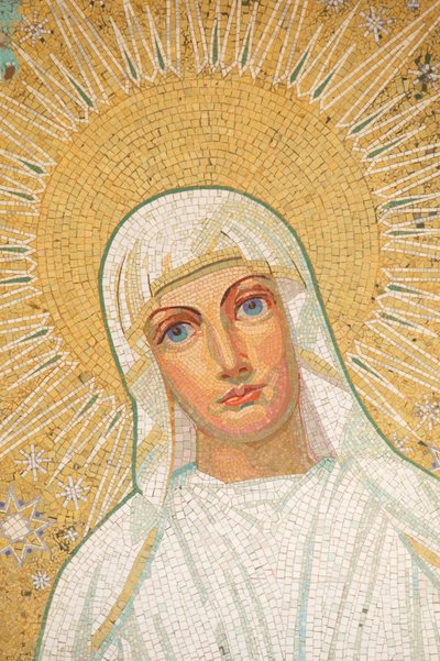 Vergine Maria Basilica di Nostra Signora del Rosario, Lourdes, Francia da Unbekannt