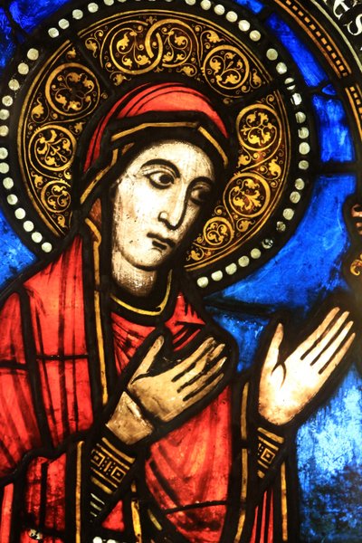 Vergine Maria. La Visitazione. Terzo quarto del XII secolo. Museo Oeuvre Notre Dame a Strasburgo da Unbekannt