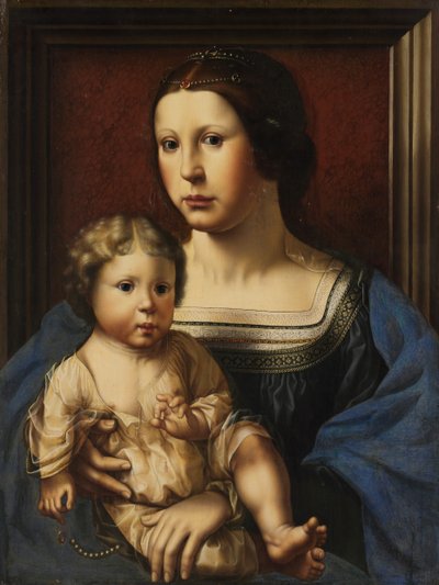 Vergine col Bambino da Unbekannt