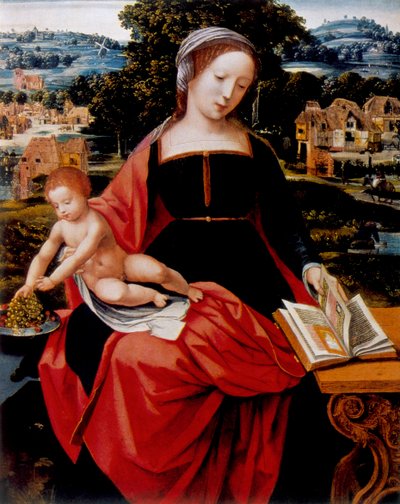 Vergine e Bambino, XVI secolo da Unbekannt
