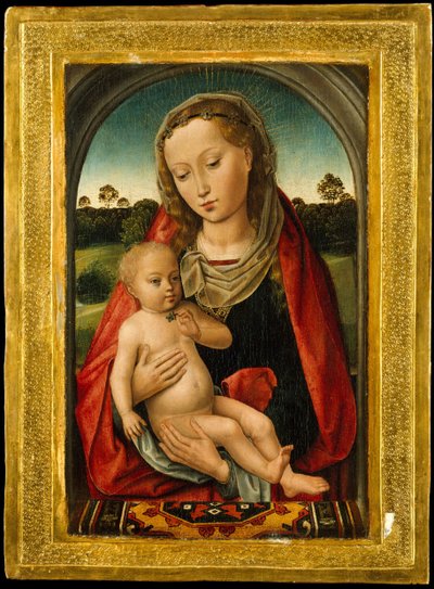 Vergine e Bambino, inizio XVI secolo da Unbekannt