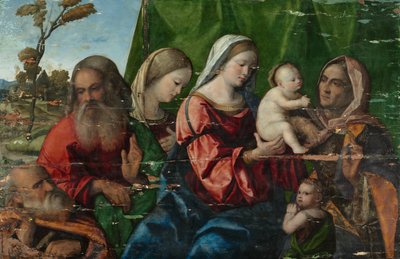Vergine con Bambino e Santi da Unbekannt Unbekannt