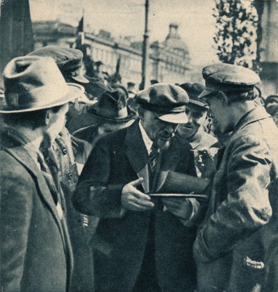 Vladimir Ilich Lenin, leader bolscevico russo da Unbekannt