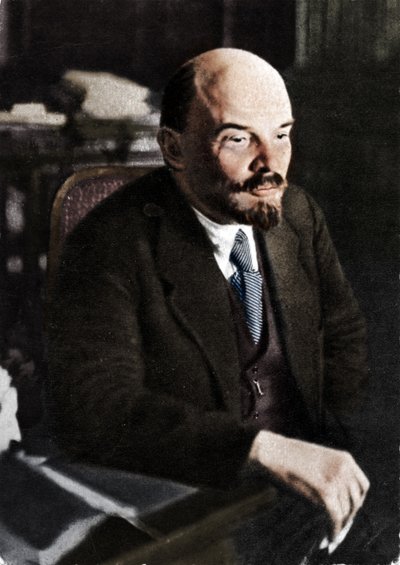 Vladimir Ilich Lenin, leader bolscevico russo, 28 novembre 1921 da Unbekannt