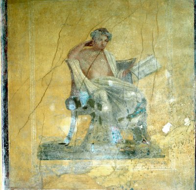 Affresco murale, Casa del Menandro, Pompei da Unbekannt
