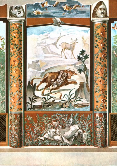 Decorazione murale, Pompei, Italia, 1928 da Unbekannt