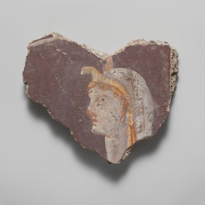 Frammento di pittura murale da Unbekannt