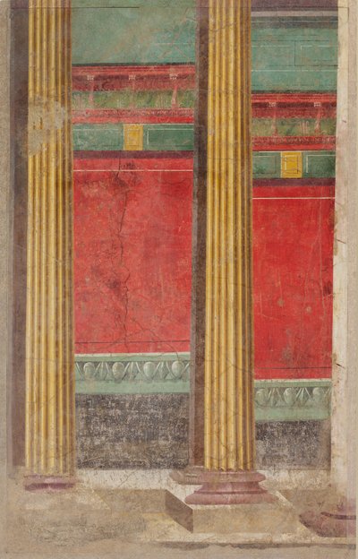 Affresco dalla Stanza F della Villa di P. Fannius Synistor a Boscoreale, ca. 50-40 a.C. da Unbekannt
