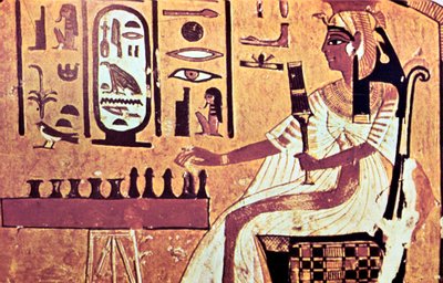 Affresco dalla tomba di Nefertari, Tebe, Antico Egitto, XIX dinastia, XIII secolo a.C. da Unbekannt