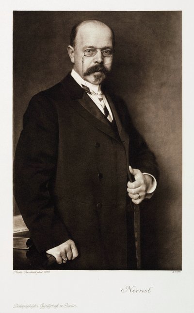 Walther Nernst, chimico fisico tedesco da Unbekannt