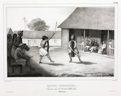 Danza di guerra, Isola di Buru da Unbekannt
